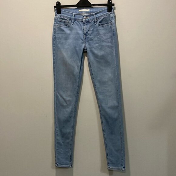 Levi's 710 super skinny light blue jeans Size 26 - Picture 2 of 14